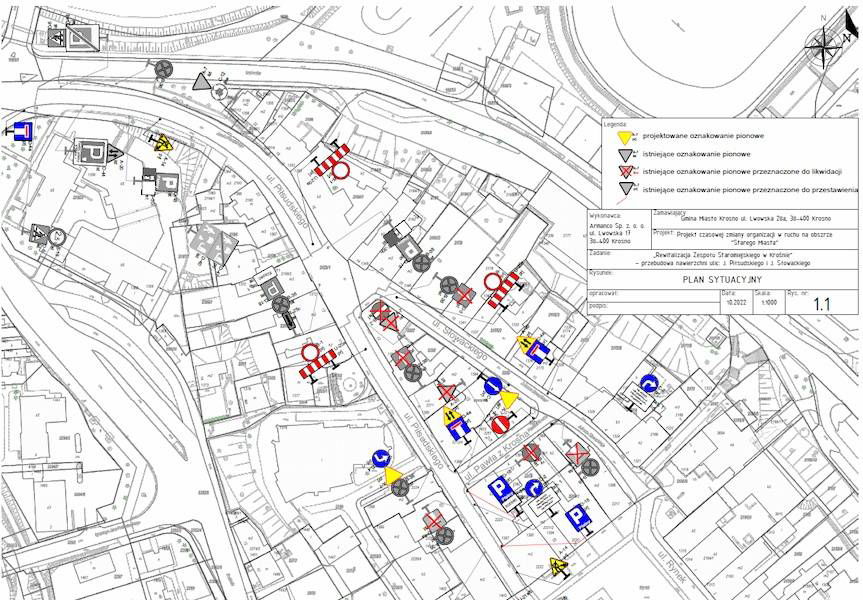 Krosno. Fragment ul. Piłsudskiego będzie zamknięty