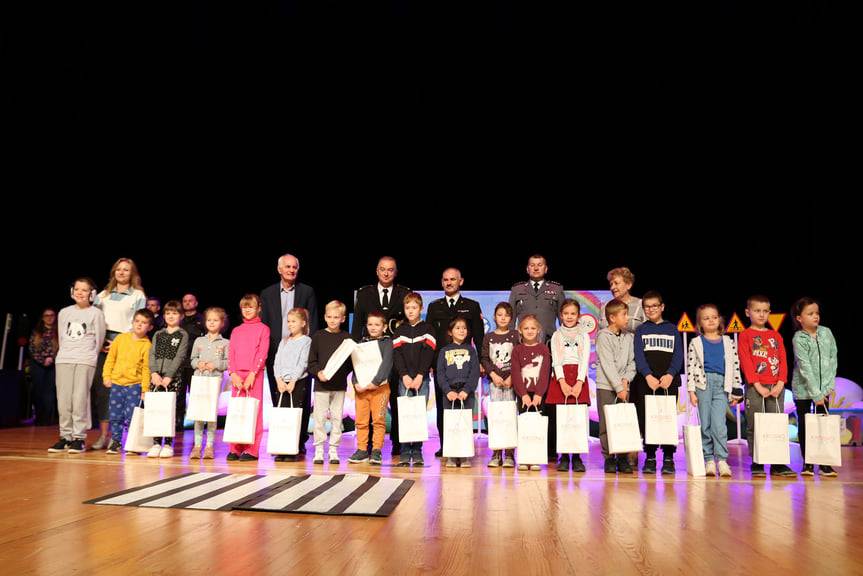 Odblaski dla krośnieńskich pierwszoklasistów
