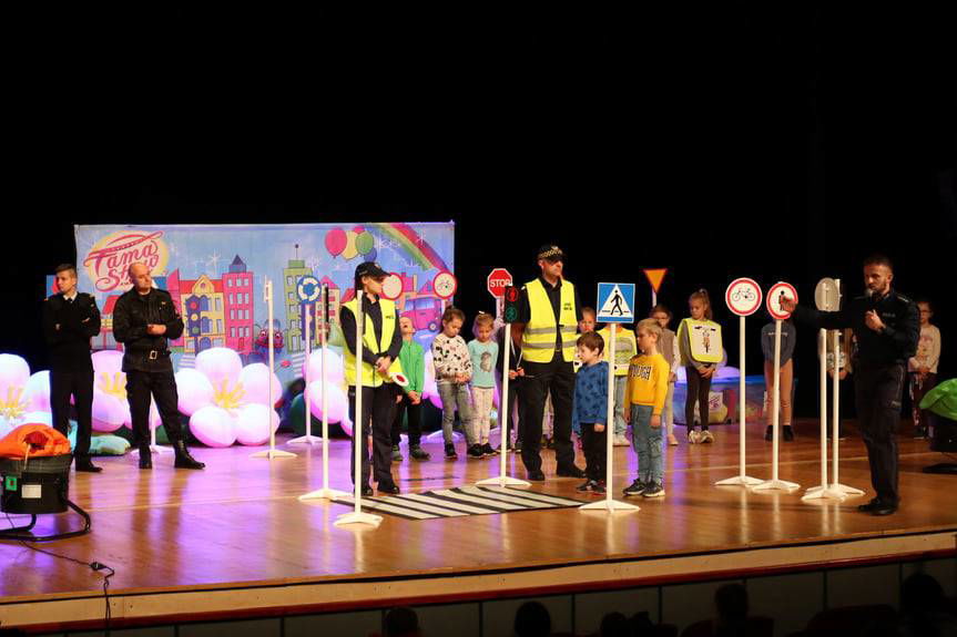 Odblaski dla krośnieńskich pierwszoklasistów