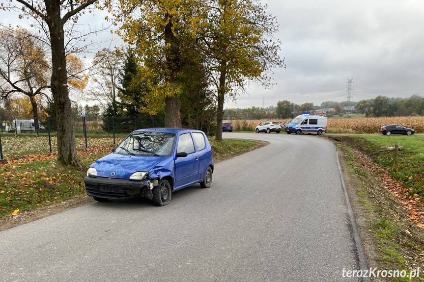 82-latek sprawcą kolizji w Komborni