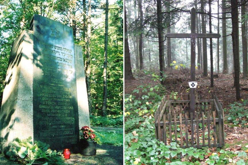 Pamięć o leśnych mogiłach