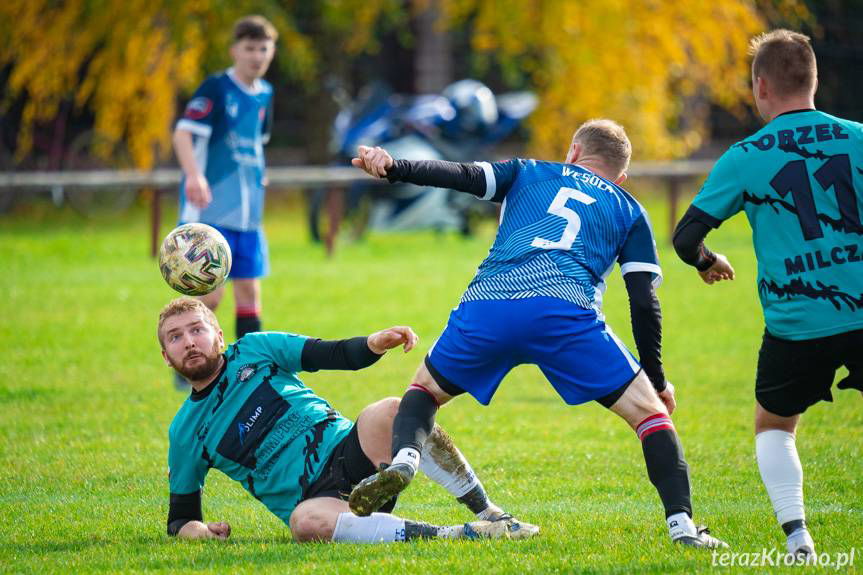 Trzy punkty pozostały w Milczy