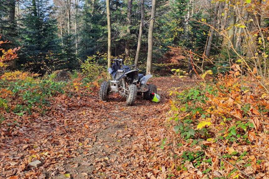 Crossowcy ukarani przez straż leśną