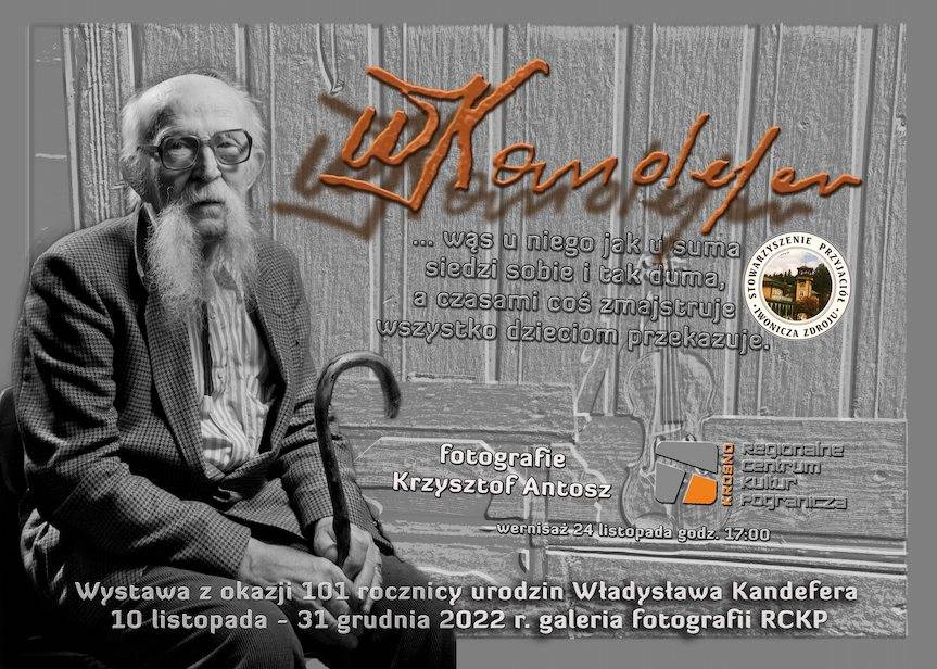 Wernisaż wystawy. Władysław Kandefer w obiektywie Krzysztofa Antosza