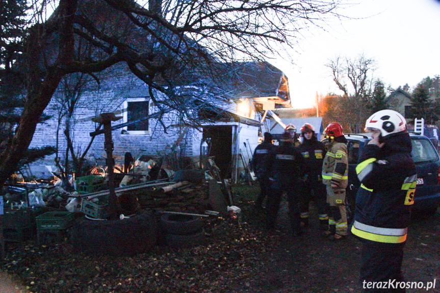 Interwencja strażaków w Daliowej