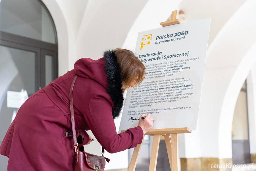 Chcą być na liście. Podpisali deklarację aktywności społecznej