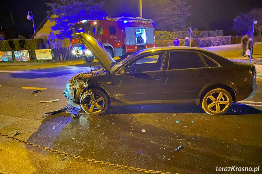 Kolizja w Pustynach, zderzenie trzech samochodów