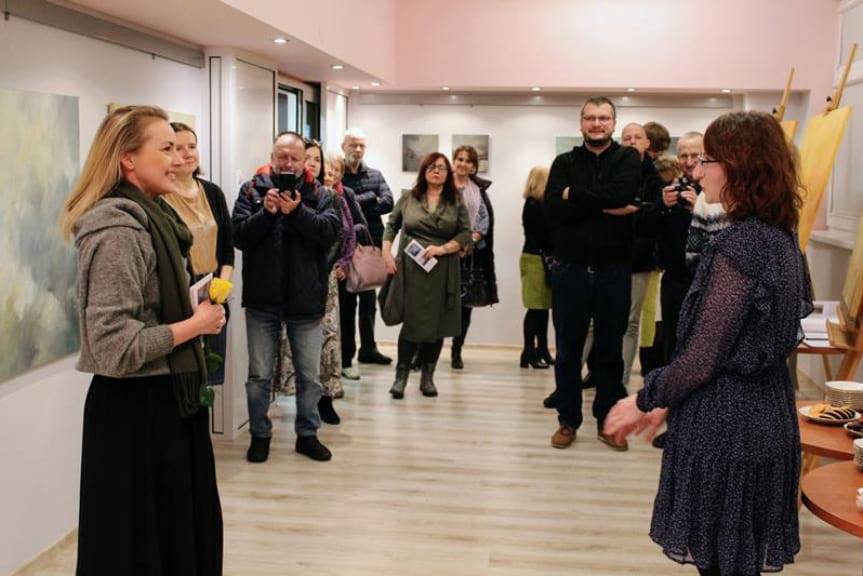 Wernisaż wystawy malarstwa Joanny Dyląg-Faliszek