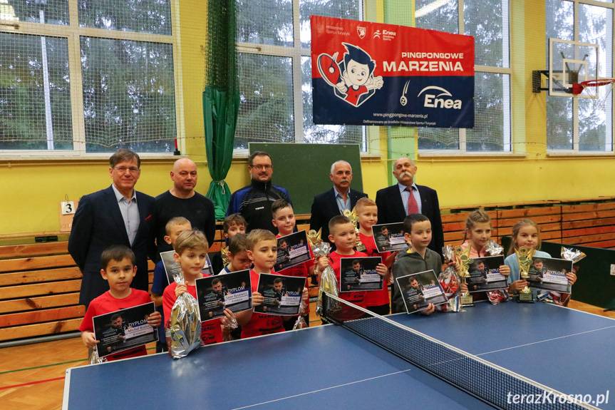 Krościenko Wyżne. Grand Prix Podkarpacia skrzatek i skrzatów w tenisie stołowym