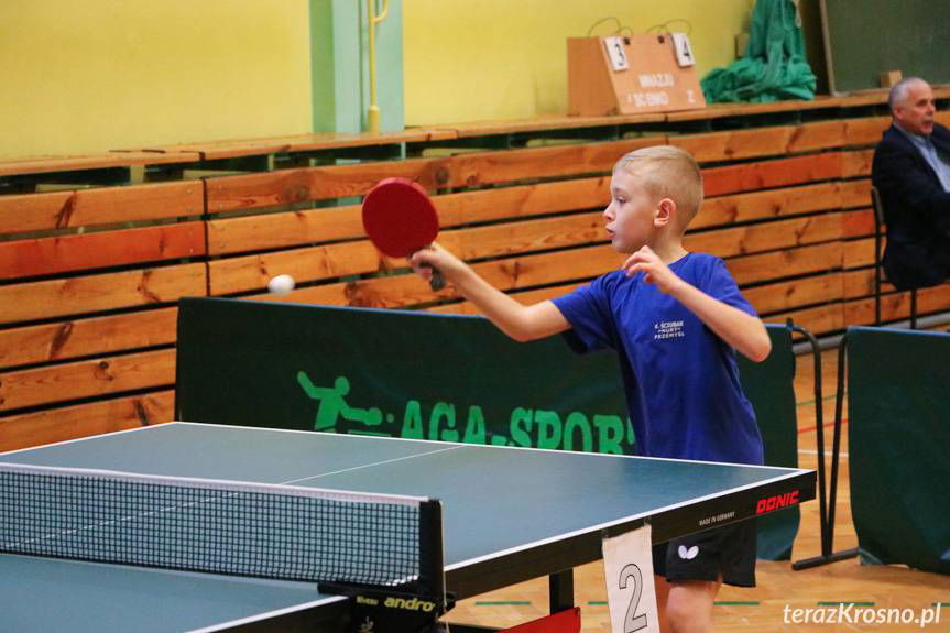 Krościenko Wyżne. Grand Prix Podkarpacia skrzatek i skrzatów w tenisie stołowym
