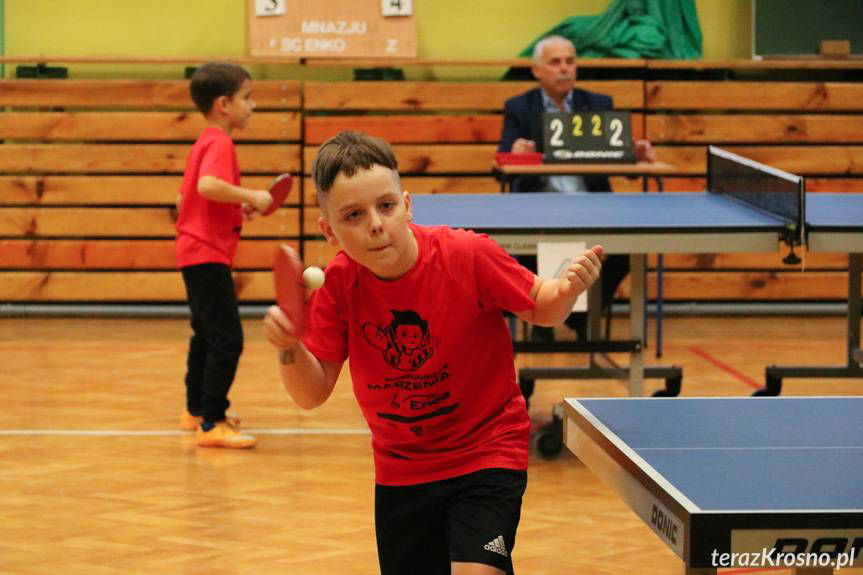 Krościenko Wyżne. Grand Prix Podkarpacia skrzatek i skrzatów w tenisie stołowym