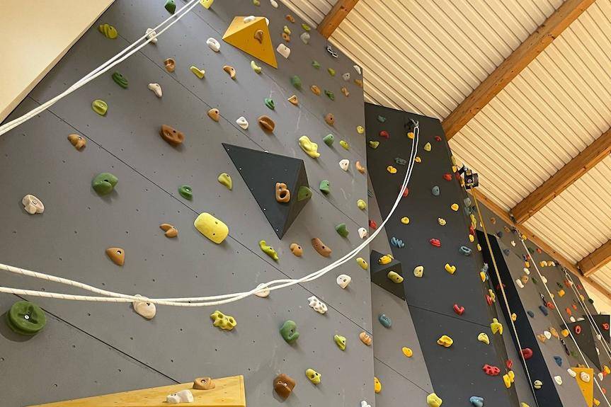 Ścianka wspinaczkowa w Dukli