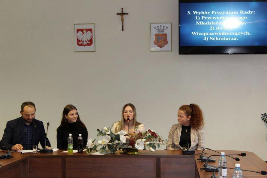 Sesja Młodzieżowej Rady Miejskiej w Rymanowie