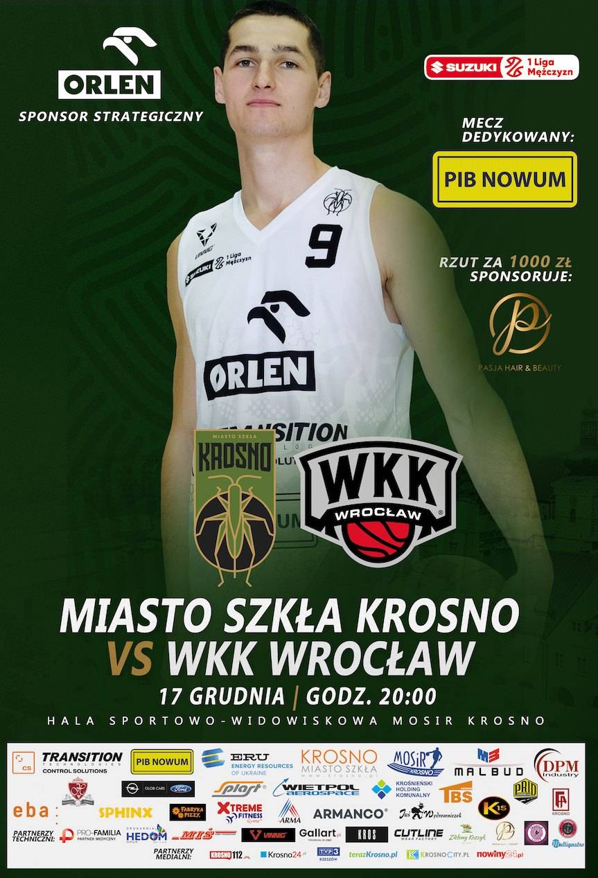 Ostatni mecz Miasta Szkła Krosno w 2022 roku