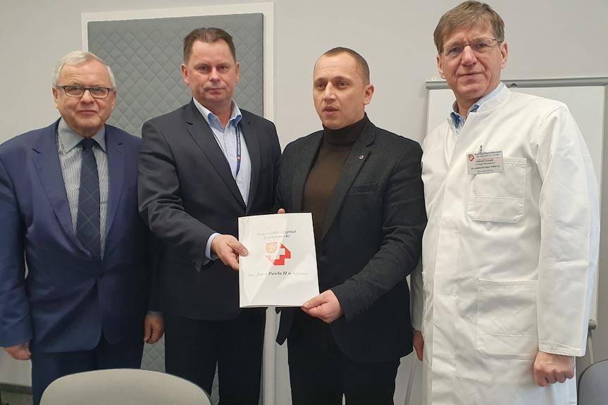 Dary z Korczyny i szpitala w Krośnie trafiły do Chocimia