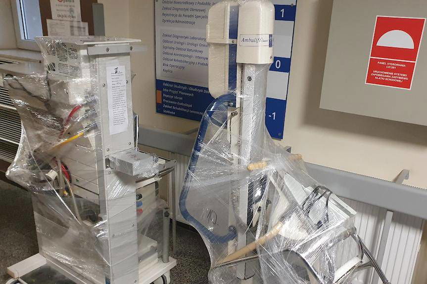 Dary z Korczyny i szpitala w Krośnie trafiły do Chocimia