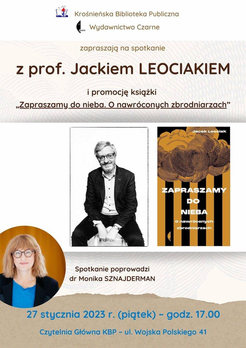 Spotkanie z Jackiem Leociakiem KBP w Krośnie