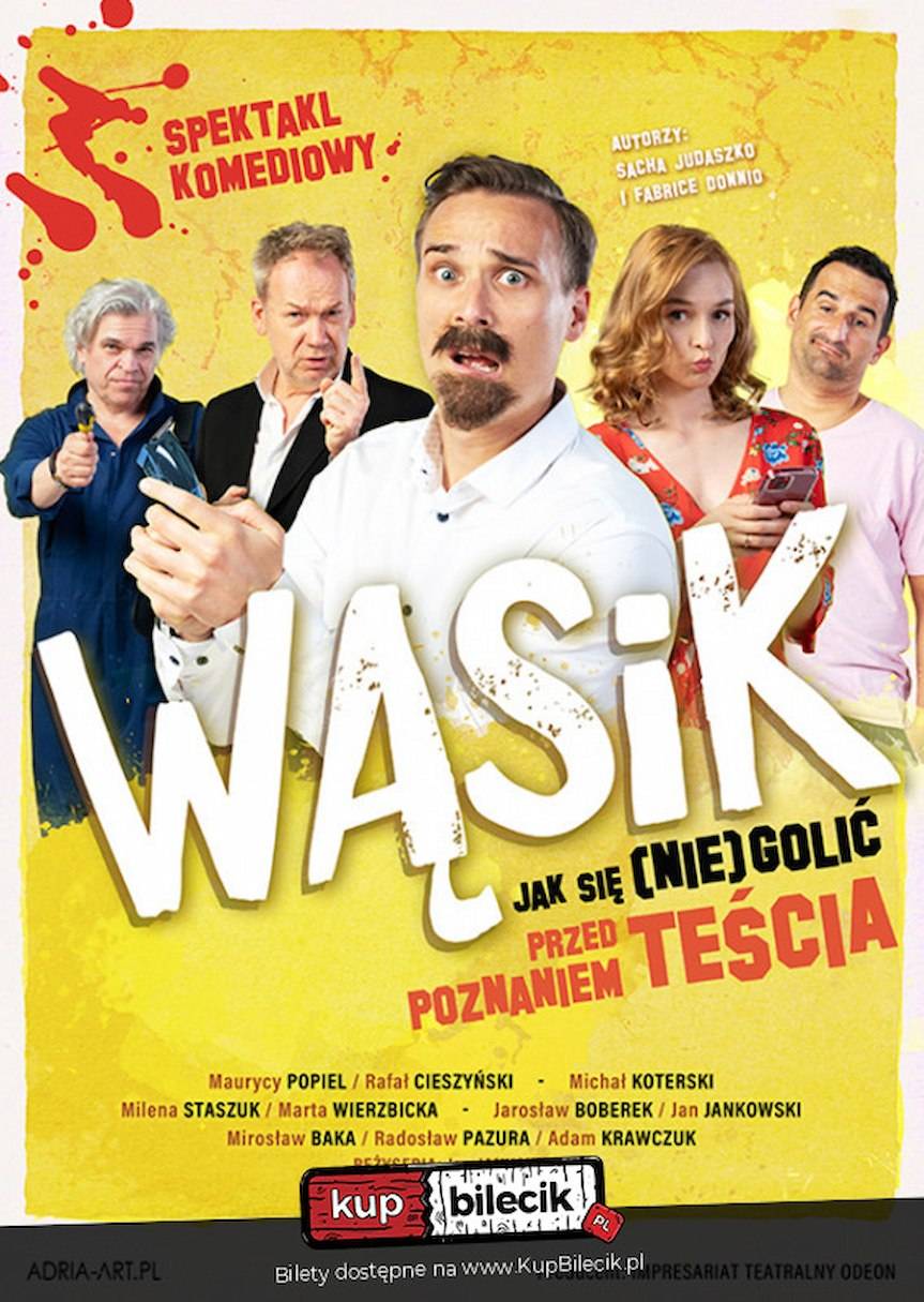 "Wąsik" - spektakl komediowy w RCKP