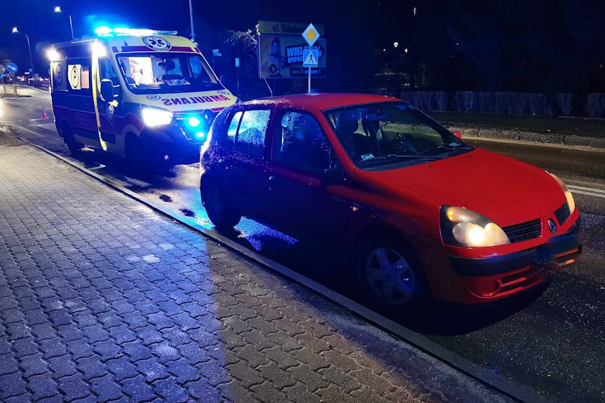 Potrącenie na Lwowskiej