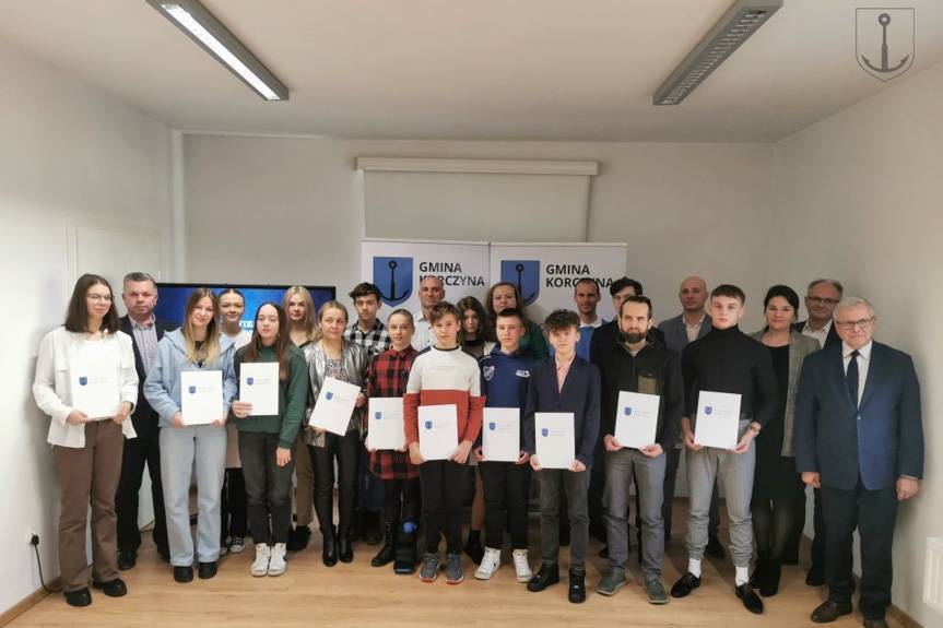 Wójt gminy Korczyna wręczył nagrody i stypendia sportowe
