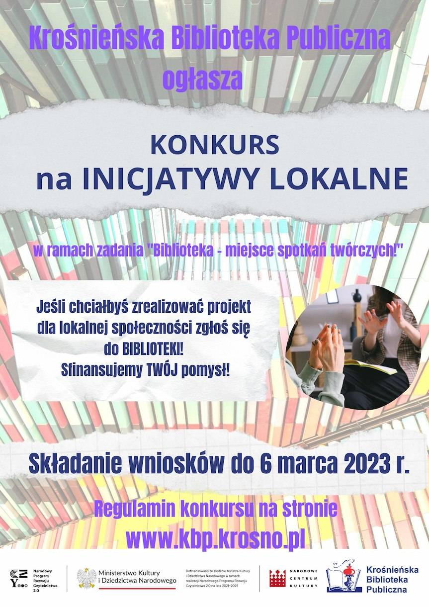 Biblioteka sfinansuje pomysły mieszkańców Krosna. Czas na zgłoszenia