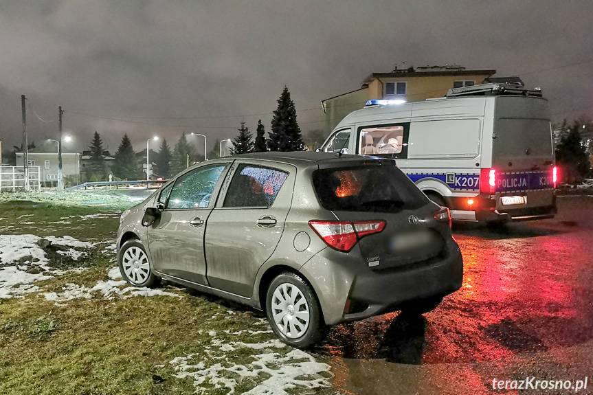 Kolizja podczas zmiany pasa ruchu