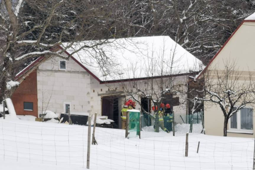 Wybuch gazu w Woli Komborskiej