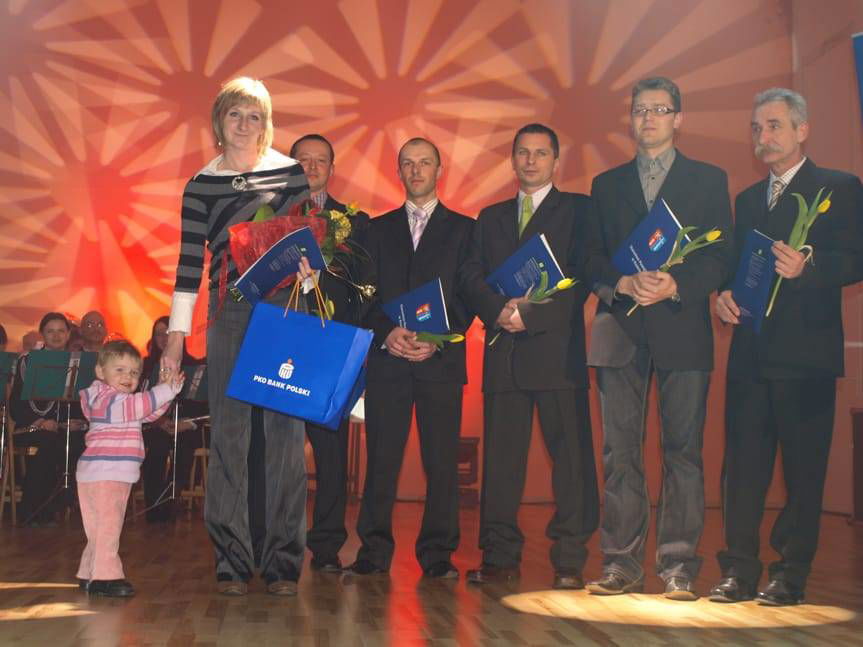 Tomasz Łach, Katarzyna Albrycht-Czubska i Wojciech Żurkiewicz najpopularniejsi w powiecie krośnieńskim w 2008 roku