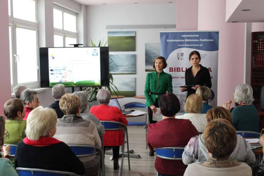 Lekcje długowieczności czyli seniorzy w bibliotece