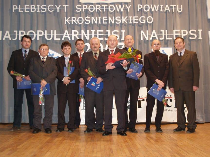 Finał plebiscytu sportowego powiatu krośnieńskiego w Krościenku Wyżnym. 15 lat temu