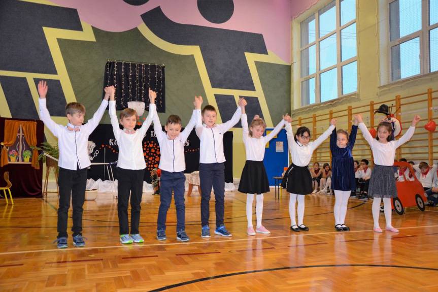 Dzieci świętowały walentynki wspólnie z dziadkami