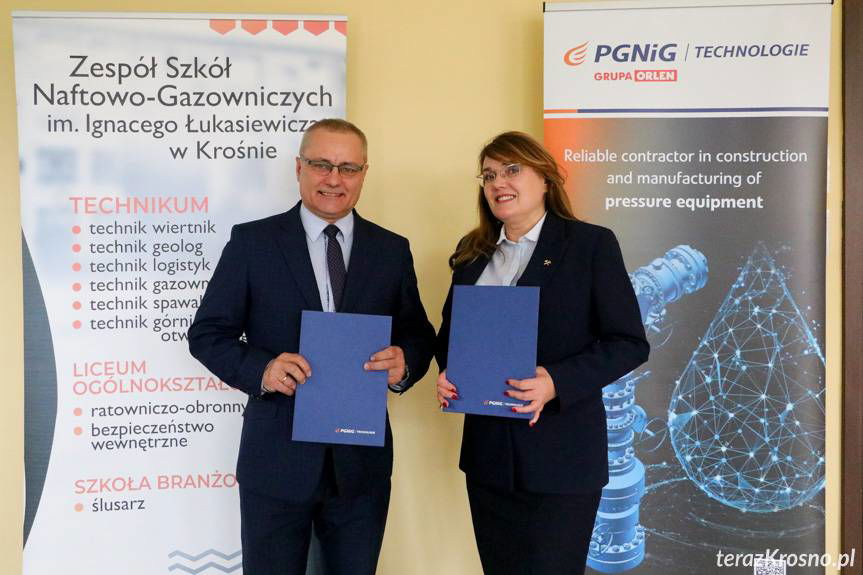 Porozumienie krośnieńskiej Naftówki z PGNiG Technologie Grupa Orlen