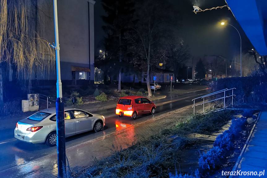 Potrącenie na Naftowej