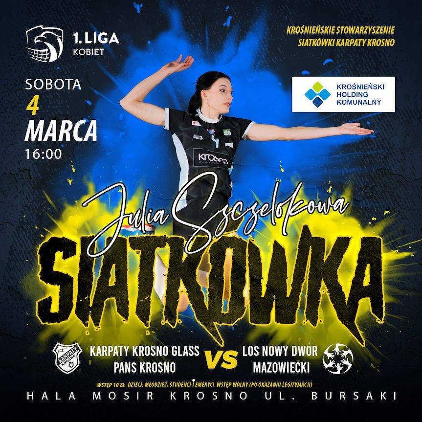 Karpatki w sobotę zagrają z Nowym Dworem Mazowieckim