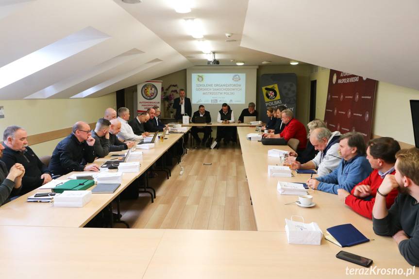 Szkolenie organizatorów Górskich Samochodowych Mistrzostw Polski