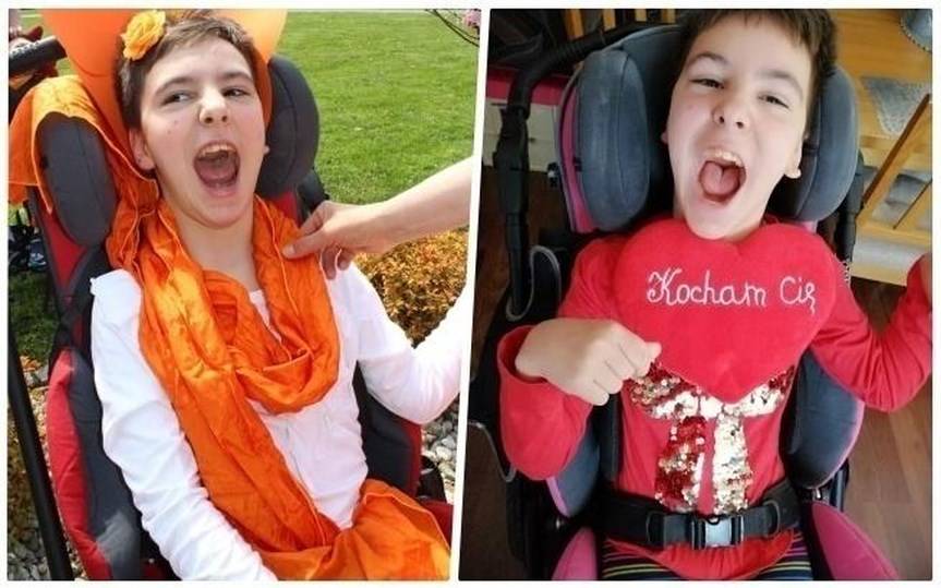 Wózek zastępuje Dominice całe ciało. Pomóż w jego zakupie