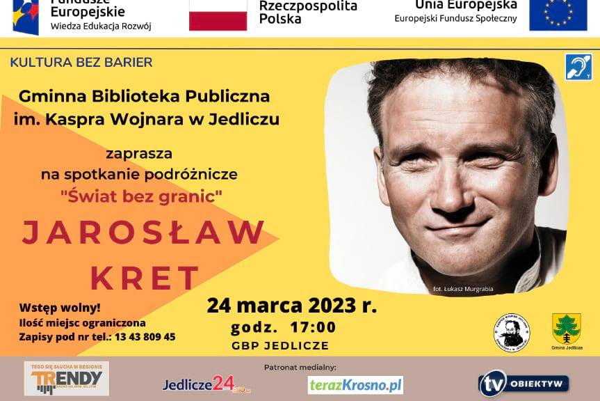 Spotkanie podróżnicze z Jarosławem Kretem