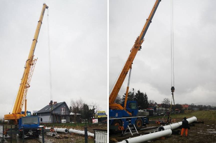 Rozpoczęło się stawianie masztu. Mimo sprzeciwu prokuratury od wydanej decyzji