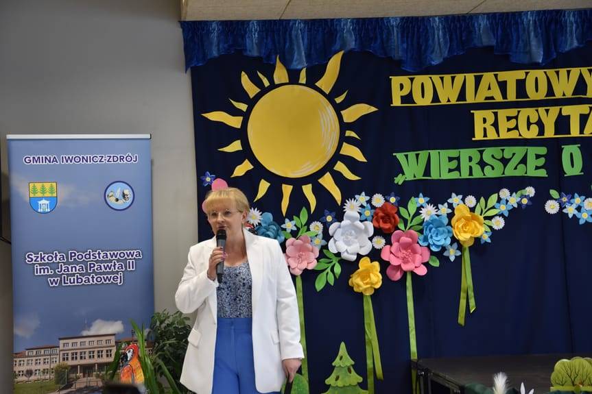"Wiersze o przyrodzie" w wykonaniu najmłodszych