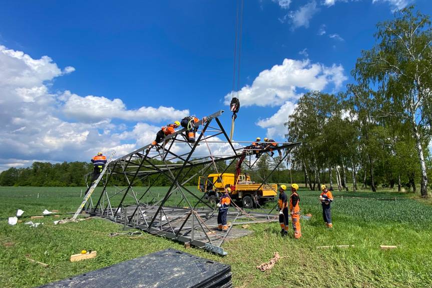 Przygotowania do modernizacji linii 400 kV Krosno Iskrzynia - Lemešany