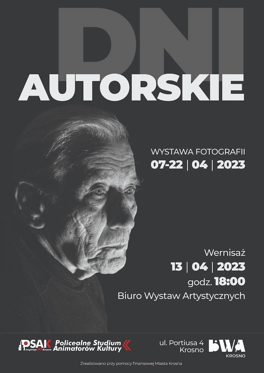 Dni Autorskie. Fotografia - zaproszenie
