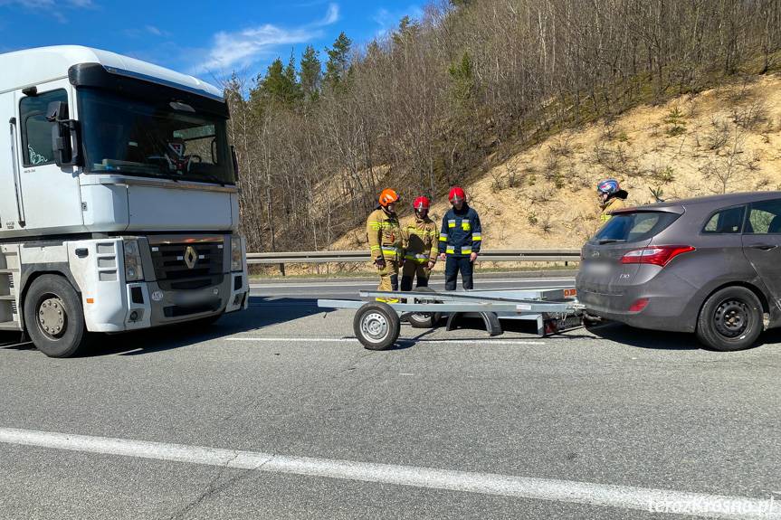 Zderzenie trzech samochodów w Równem