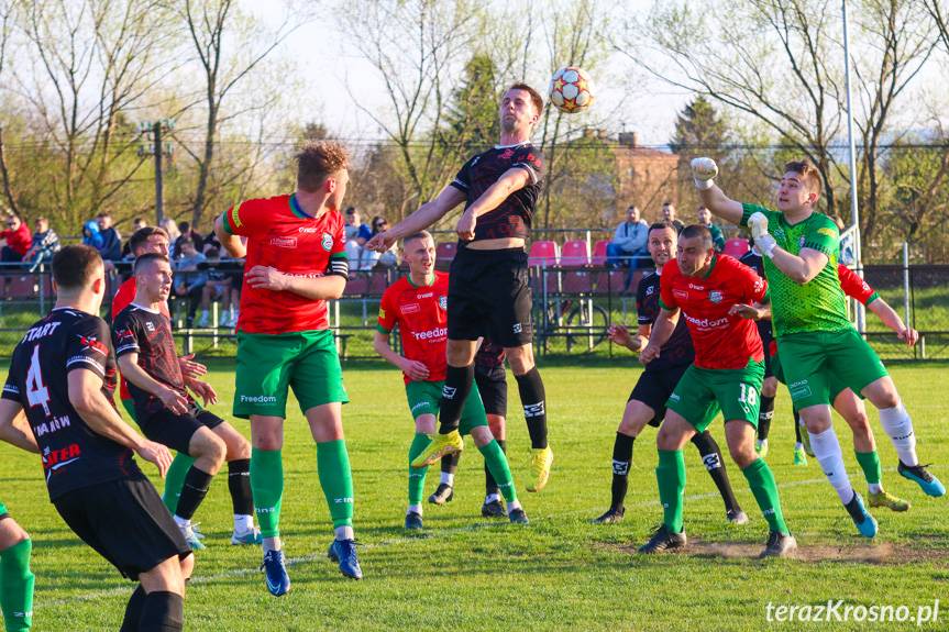 Zwycięstwo Startu Rymanów po dwóch bramkach Karola Sępa