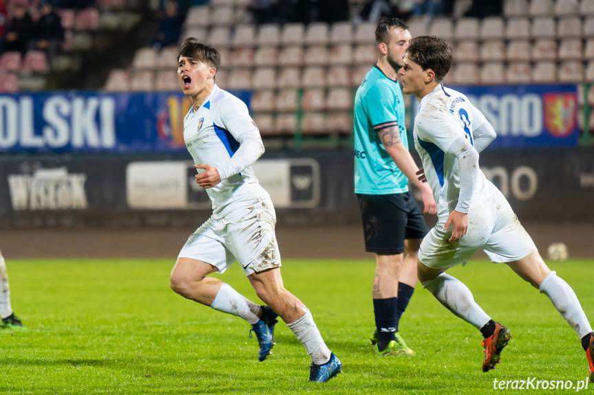 Karpaty Krosno przegrały z Cosmosem Nowotaniec w finale okręgowego Pucharu Polski [ZDJĘCIA]
