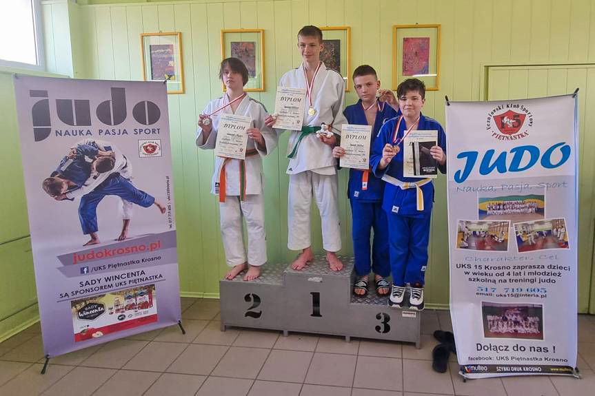 Medale judoków Skorpiona Krosno