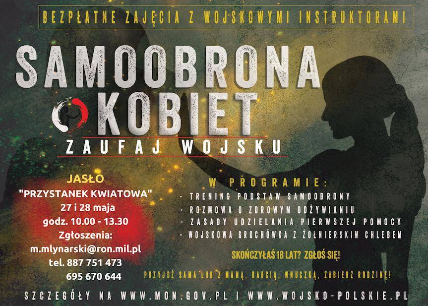 Bezpłatne szkolenia z samoobrony dla kobiet