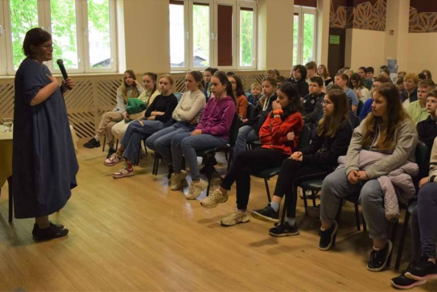 Anna Czerwińska-Rydel spotkała się ze swoimi czytelnikami