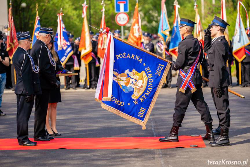 Gminne obchody Dnia Strażaka. Jednostka OSP Rymanów świętowała 140-lecie istnienia