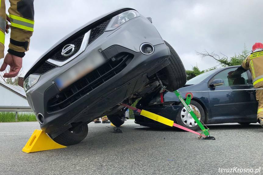 Wypadek w Rymanowie na Bieleckiego
