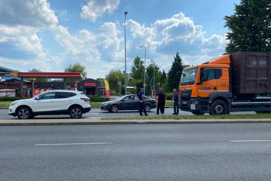 Kolizja na Podkarpackiej